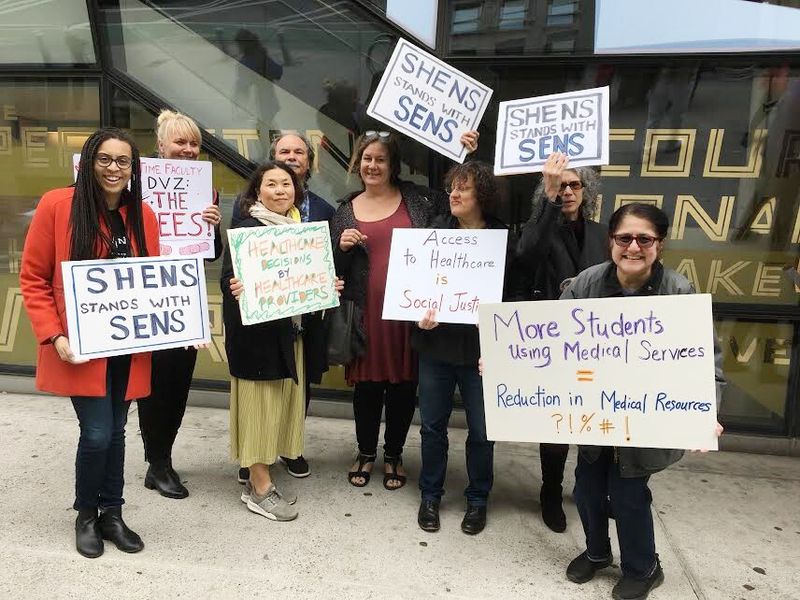 New School furloughs student health services staff, cutting off students from a remote medical lifeline