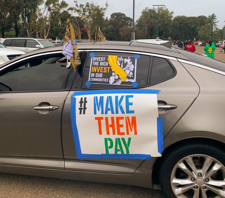 Protest in La Jolla highlights income disparity, social injustice