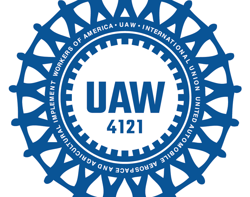 UAW Local 4121 reaches Tentative Agreement on Contract!
