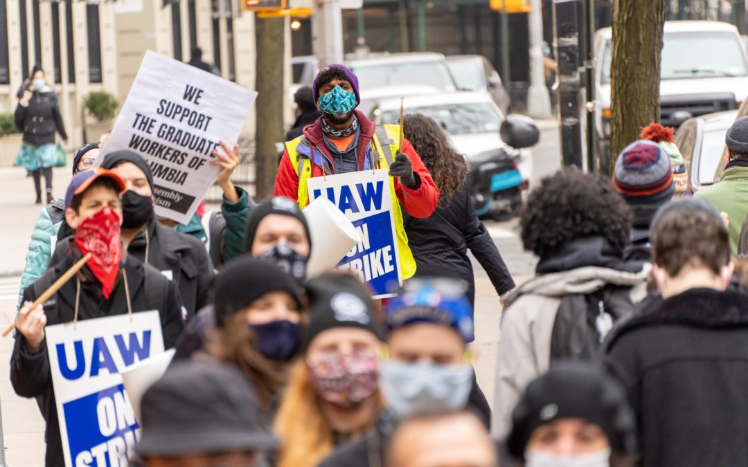 Columbia Graduate Workers Are on Strike. Other Higher-Ed Workers Should Follow Their Lead.