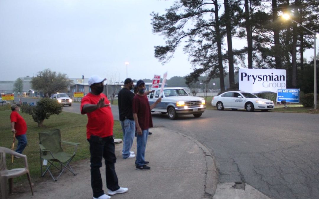 Prysmian Group employees go on strike Saturday