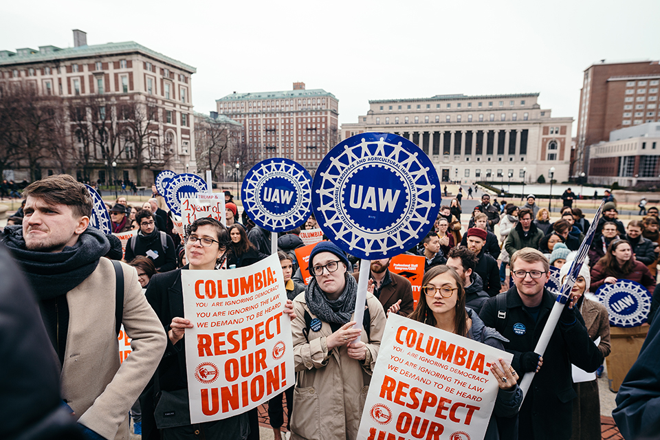 Columbia: Agree to a Fair Contract Now!