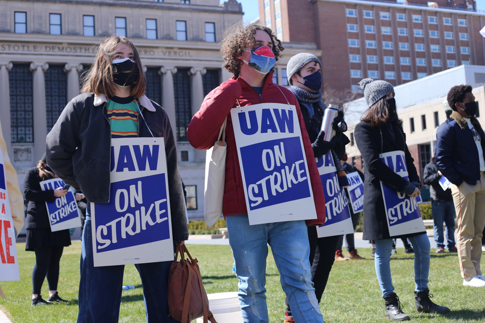 GWC-UAW student workers’ strike put on pause during mediation talks