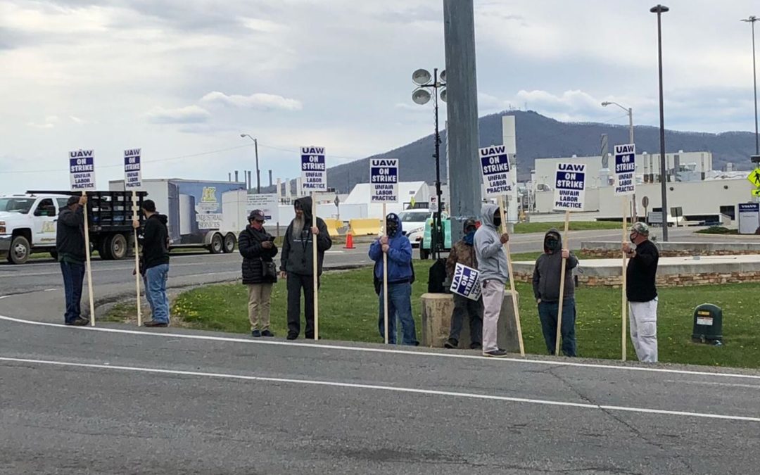 Strike at Pulaski County Volvo plant enters 2nd week