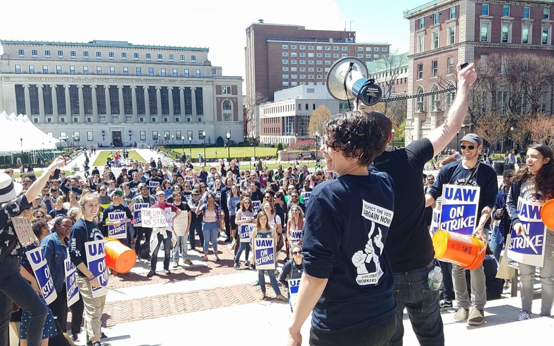 Six days into the SWC-UAW’s strike, bargaining with Columbia stalls over the question of mediation