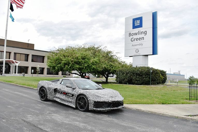 GM halts Corvette output after tornado causes fire at Kentucky plant