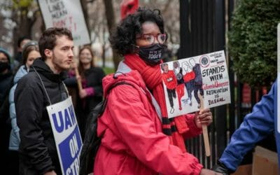 New York Times: Tensions Rise at Columbia as Strikers Fear Retaliation From University