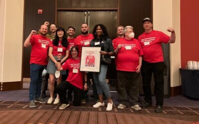 UAWD Wins Troublemaker Award at Labor Notes 2022